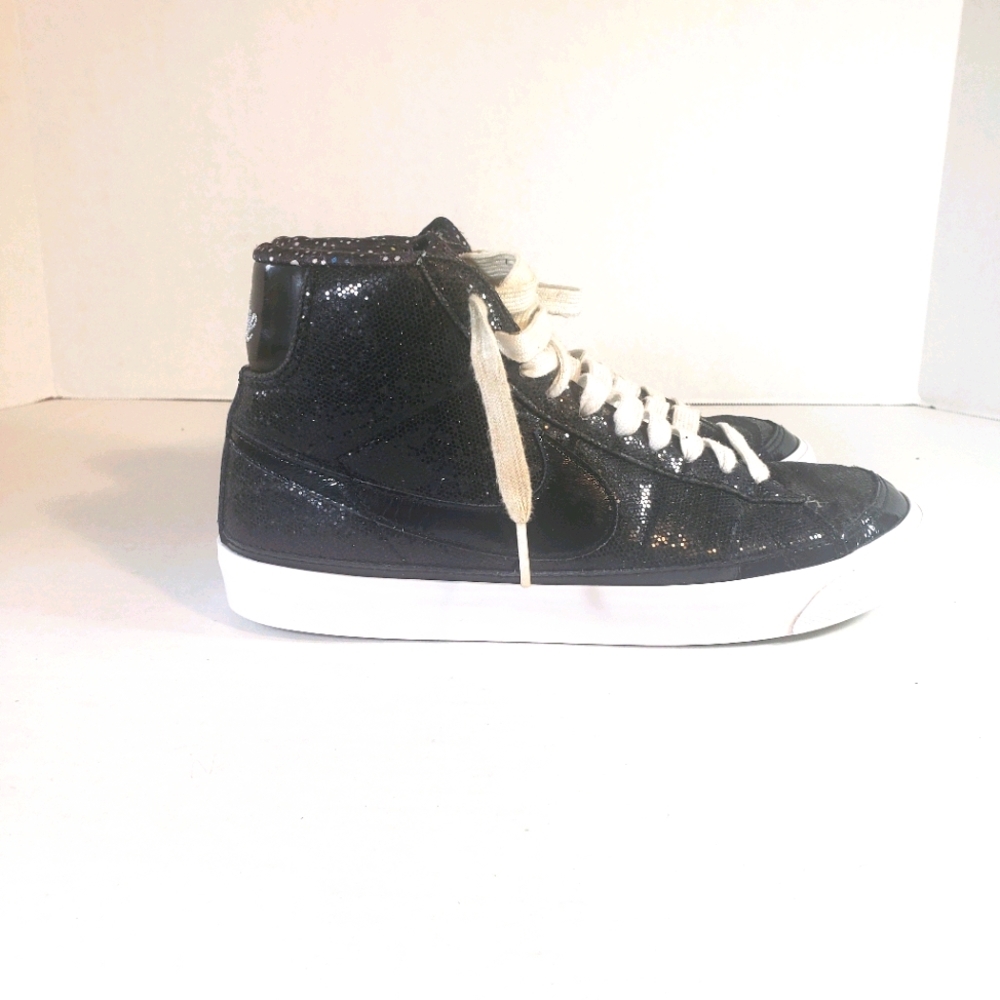 NIKE Black Glitter Sneakers 403729 001
